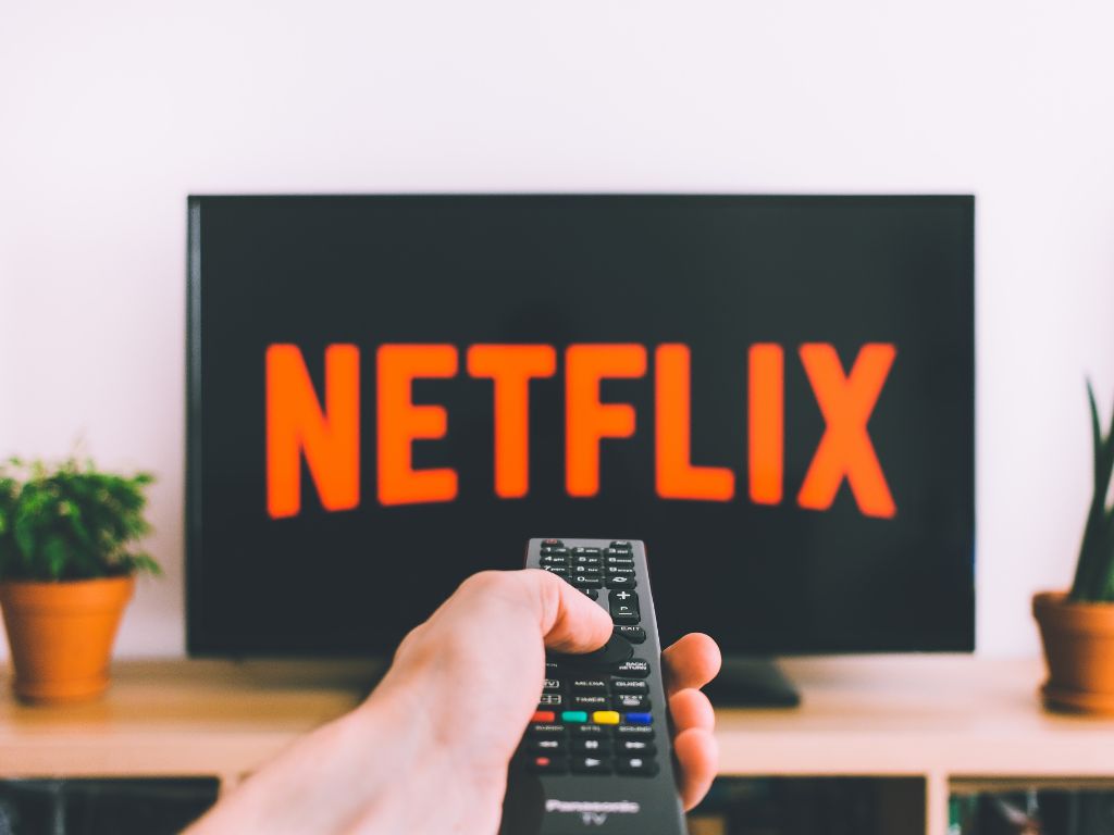 pantalla con el logo de Netflix para explicar propuesta de valor